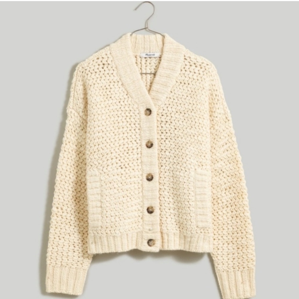 Madewell Chunky Knit Cardigan